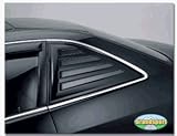 Auto Ventshade 97434 Black Louvered Aeroshade