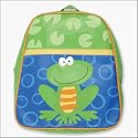 Stephen Joseph Go-Go Bags- Froggies! Boy's Frog backpack's or backpack