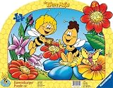 Biene Maja und Willi - 25 Teile Kontur-Rahmenpuzzle - 