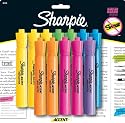 Sharpie Accent Tank-Style Highlighters, 12 Colored Highlighters(25145)