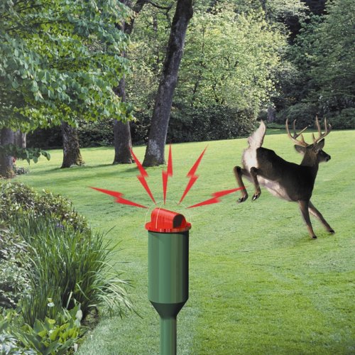 New Havahart 5250 Electronic Deer Repellent Watering Lawn Yard and