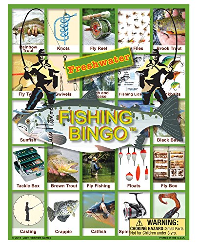 Freshwater Fishing Bingo