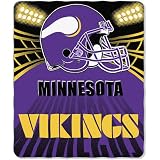 Northwest Minnesota Vikings 50 inch x 60 inch Micro-Raschel Printed Throw