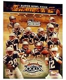 New England Patriots Patriots Super Bowl XXXIX Champions Composite 8x10
