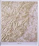 60130 RELIEF VOSGES SUD  1/100.000