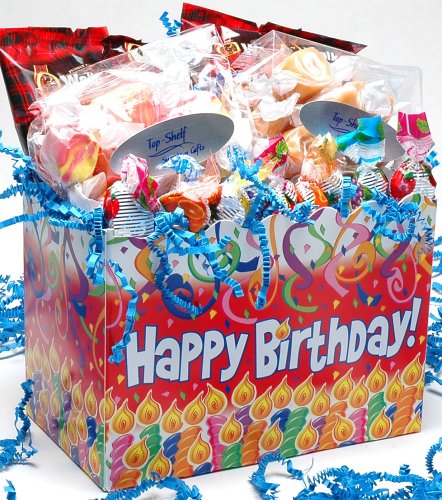 Birthday Candles Gourmet Treat Box by Top-Shelf Sweets n Gifts