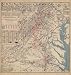 Civil War Map Map of the main battlefields, routes, camps and head qrs., in the Gettysburg, Wilderness and Appomattox