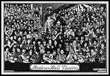 Howard Teman (Rock & Roll Theatre) Black Wood-Mounted Art Poster Print - 24 X 36