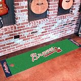 Fan Mats 9036 MLB - Atlanta Braves 18" x 72" Putting Green Mat