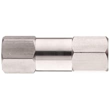 Parker C Series Stainless Steel 316 Check Valve, 1 psi Cracking Pressure, NPT Female