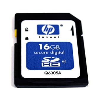 HP 16 GB Class 4 SDHC Flash Memory Card Q6305A-EF