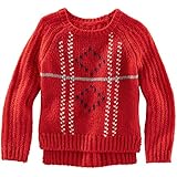 OshKosh B'gosh Little Girls' Pullover Sweater (Toddler/Kid) - Red - 5T