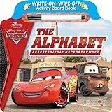 Bendon Disney Cars The Alphabet Write and Wipe Board Book