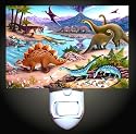 Dinosaur Volcano Decorative Night Light