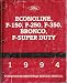 Book 1994 Econoline, F-150, F-250, F-350, Bronco, F-Super Duty: Powertrain/Drivetrain Service Manual