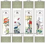Chinese Paintings Chinese Brush Painting Scrolls - Four Seasons