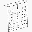 Laurey Co 98101 Drawer Template