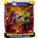 DC Universe Classics Kryptonite Chaos Supergirl and Lex Luthor Action Figure 2-Pack
