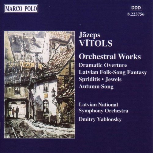 Produkt-Bild: VITOLS: Dramatic Overture / Fantasie / Spiriditis / 'Autumn Song'