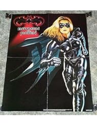 Home: Sexy 1997 Alicia Silverstone as Batgirl 22 by 17 inch DC Comics Batman movie promotional promo poster: 1990s DC Universe comic book superhero pin-up
