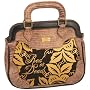 Red Or Dead Womens Hallina 02 Printed Canvas Snakeskin Grab Bag