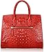 Pijushi Classic Embossed Crocodile Purse Genuine Leather Office Ladies Handbags Satchel Padlock Tote Bag