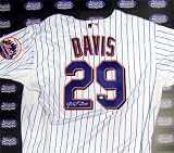 Ike Davis Autographed/Hand Signed MLB Baseball Jersey (New York Mets)
