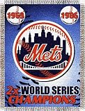 MLB New York Mets 48-Inch-by-60-Inch Commemorative Acrylic Tapestry Throw