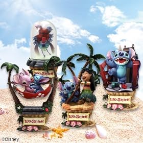 LILO & STITCH : FORMATION ARTS - SET DE 4 FIGURINES EN PVC