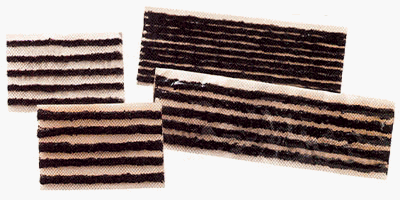 7 1/4 (184mm) Thin Black String