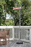Fire Sense 02117 Stainless Steel Offset Infrared Patio Heater