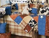Go West Crib Bumper by Glenna Jean