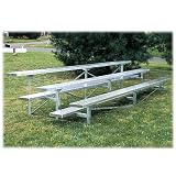 Goal Sporting Goods Three Row Aluminum Bleacher (21 Feet Long)