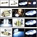 Classy Autos Lexus IS250 IS350 IS-F White Interior LED Package (8 Pieces)