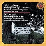 Schubert: Piano Quintet, Op. 114 "Trout"; Mozart: Clarinet Quintet, K481