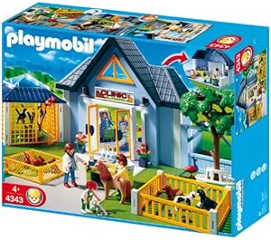 Playmobil - 4343 - Jeu de construction - Clinique vétérinaire