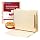 Smead Self-Adhesive Folder Dividers with Twin-Prong Fasteners, Letter Size, Manila, 25 per Box (68025)