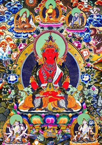 Buddhas of the Celestial Gallery Postcard Book