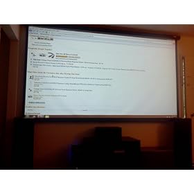 Elite Screens Manual Pull Down Projection Screen