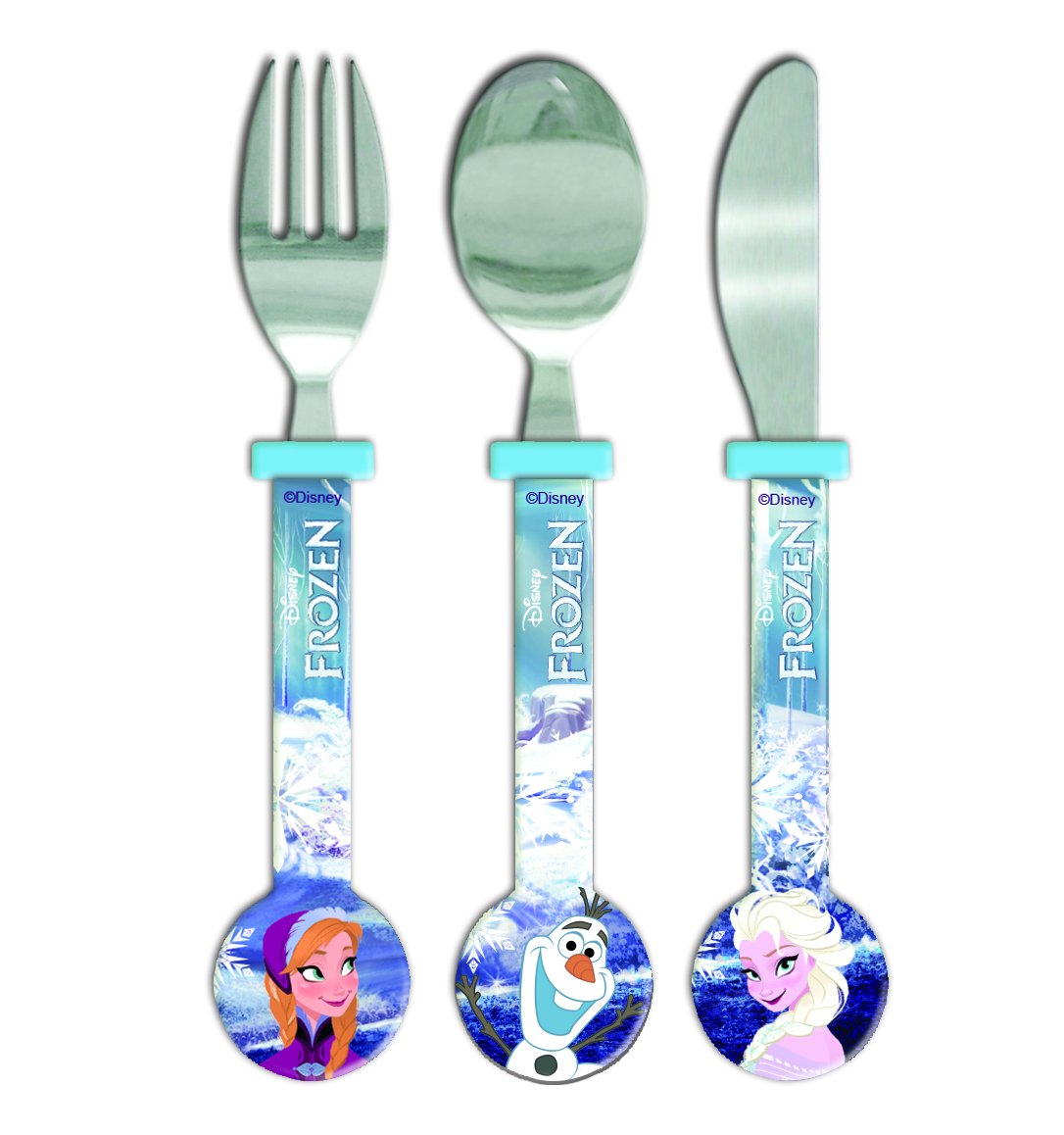 Disney Frozen Children Kids Dinner Breakfast Knife , Fork & Spoon
