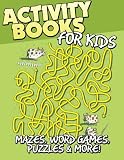 Activity Books for Kids: Mazes, Word Games, Puzzles & More!