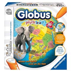 Ravensburger 00515 - tiptoi�: Interaktiver Globus puzzleball� (ohne Stift)