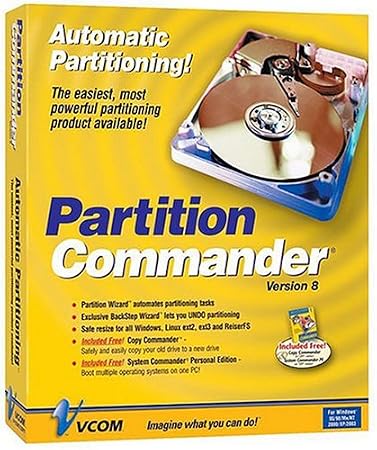 VCOM Partition Commander 8.0