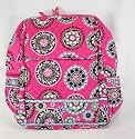 Vera Bradley Large Backpack in Cupcake Pink