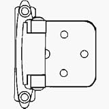 Liberty Hardware Mfg 28605 3/8 Self-Closing Inset Hinge