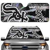 Chicago White Sox Car Truck SUV Front Windshield Sunshade - Accordion Style by MLB