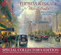 Thomas Kinkade Main Streets Special Collector's Edition with Scripture: 2010 Wall Calendar