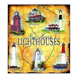 New Jersey Lights Coverlet