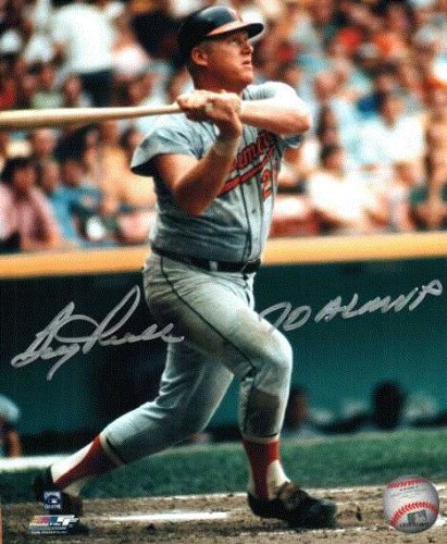 Autographed/Hand Signed 8x10 Photo Boog Powell Baltimore Orioles