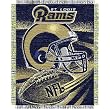 Saint Louis Rams NFL Triple Woven Jacquard Throw (Spiral Series) (48"x60")